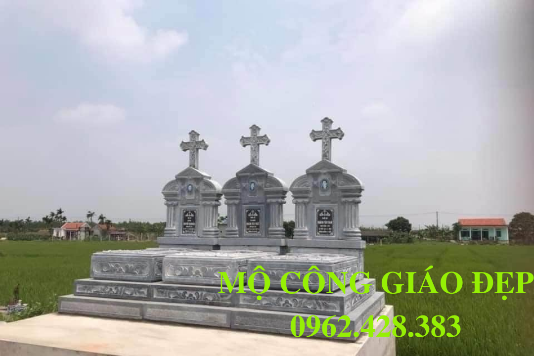 Mộ đá công giáo không mái 