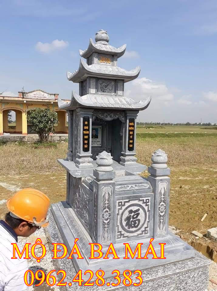 mộ đá ba đao đẹp