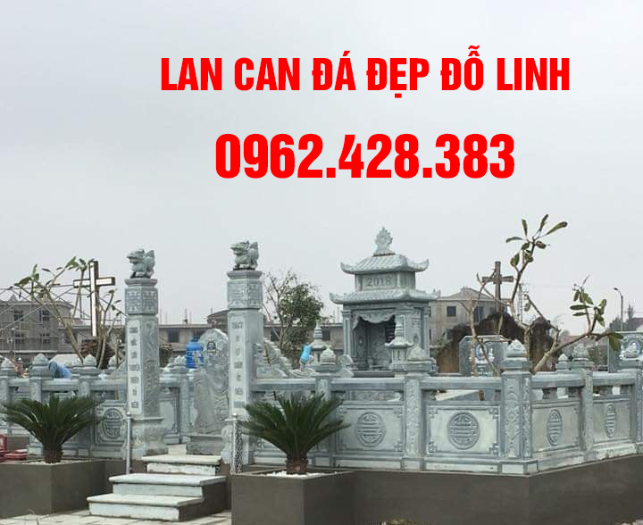 lan can mộ đá 3