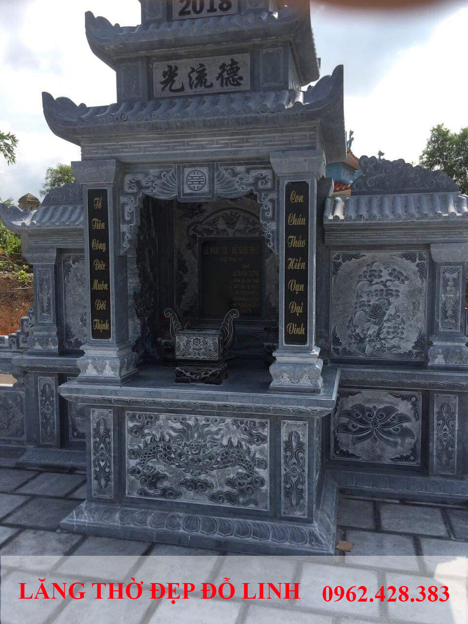 lăng thờ đá đẹp