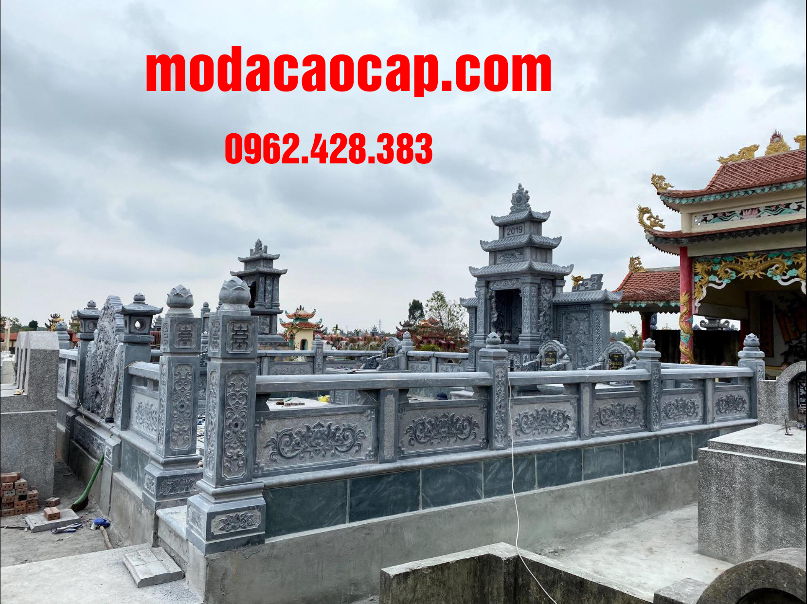 khu lăng mộ đá cao cấp 1
