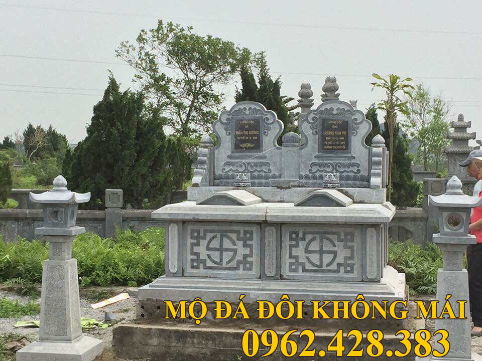 mộ đá đôi không mái 2
