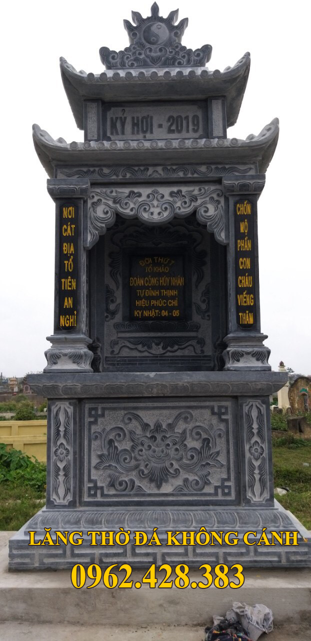 lăng thờ đá không cánh 
