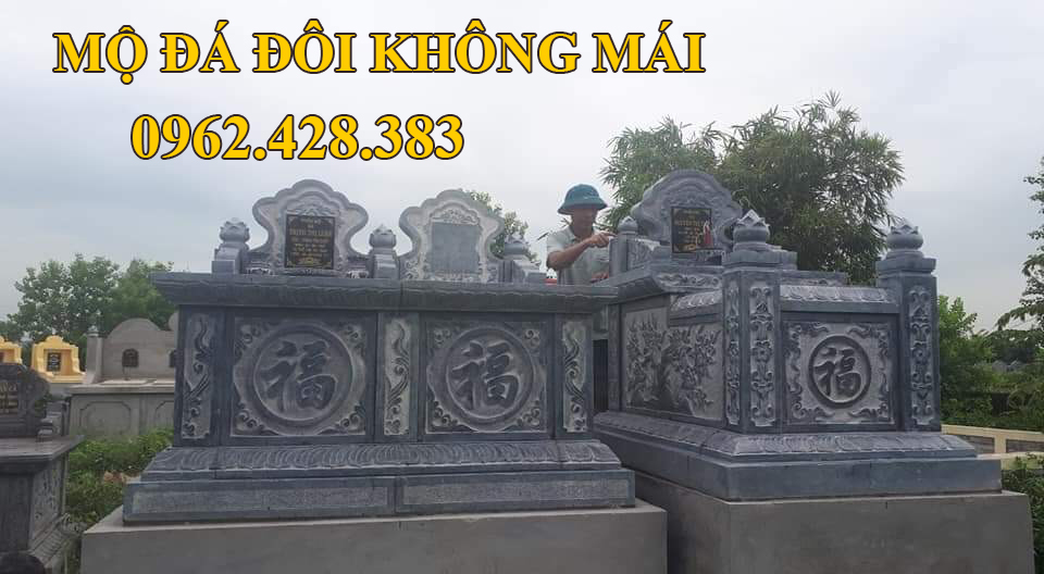 mộ đá đôi không mái 3