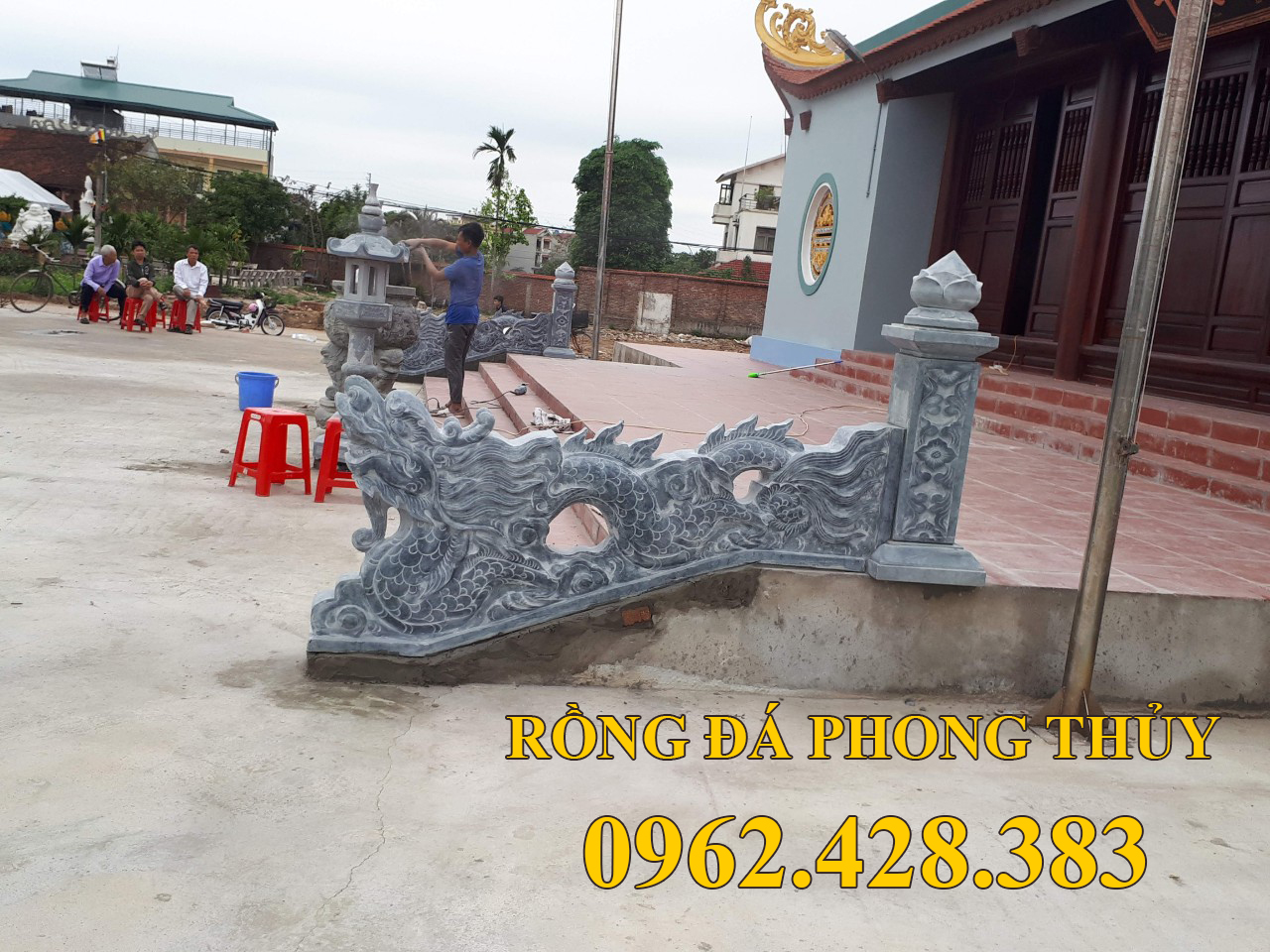 rồng đá phong thủy