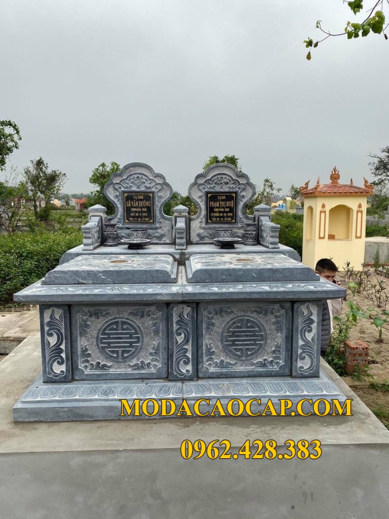 mộ đá đôi không mái 5