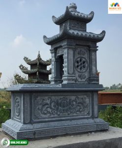 Mộ Đá 2 Mái Đẹp