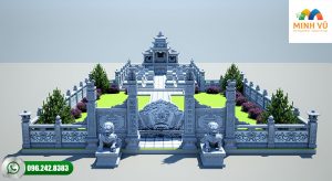 Bản Vẽ Khu Lăng Mộ Đá