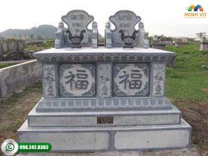 Mẫu Mộ Đôi Đá Hợp Phong Thủy