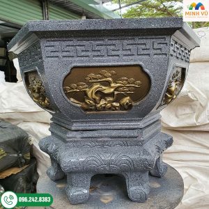 Chậu cảnh đá tự nhiên