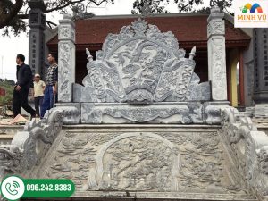 Chiếu rồng bằng đá cao cấp