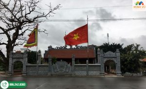 Mẫu cổng đá cho đình làng