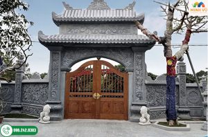 Mẫu cổng đá đẹp nhất