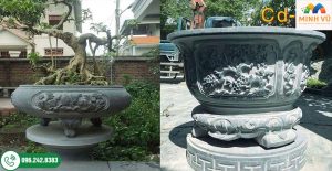 Cơ sở chế tác chậu đá cảnh ,